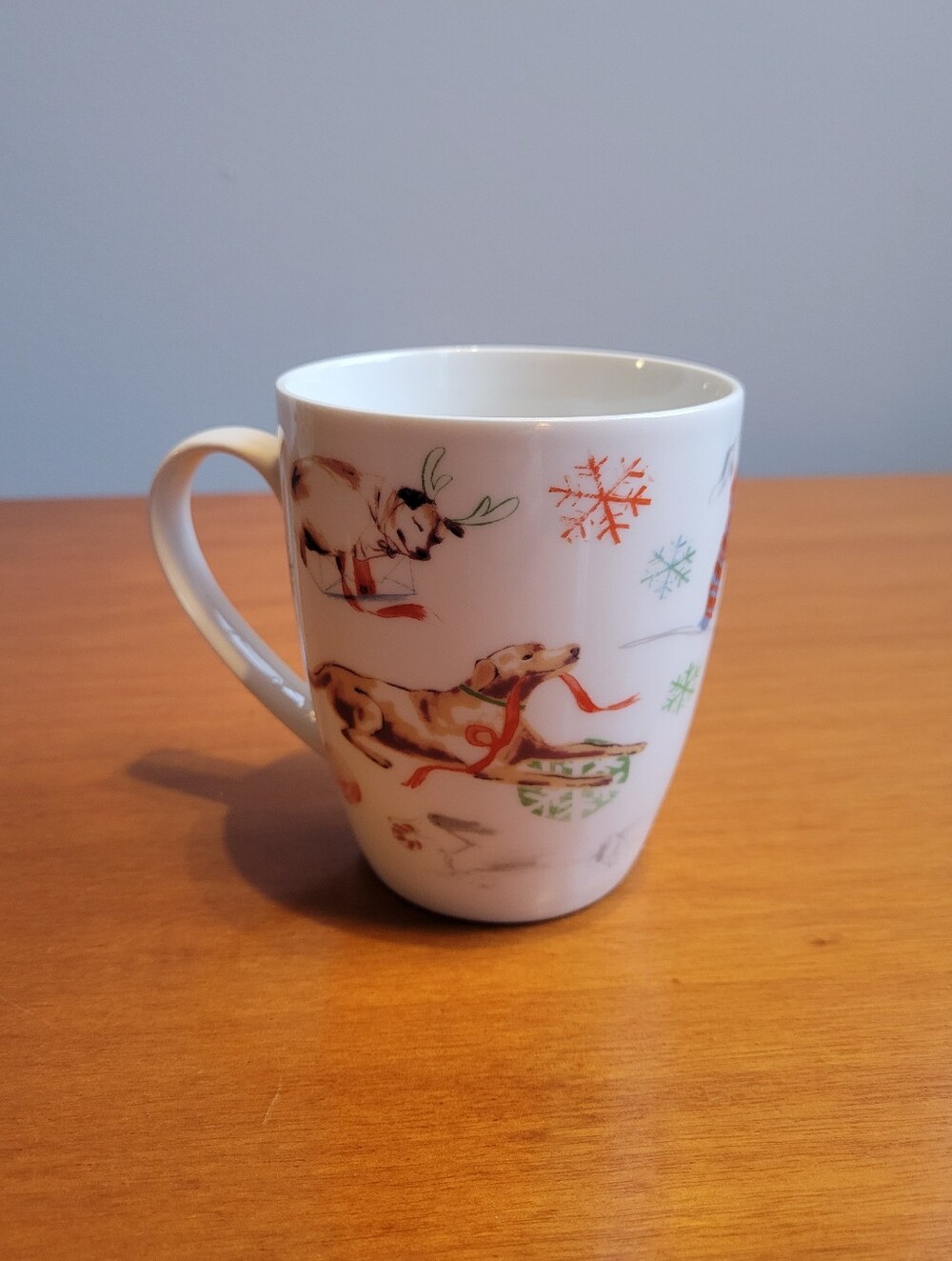 Tag Designs Christmas Dog Breeds Ceramic Mug Holiday Dogs 4"